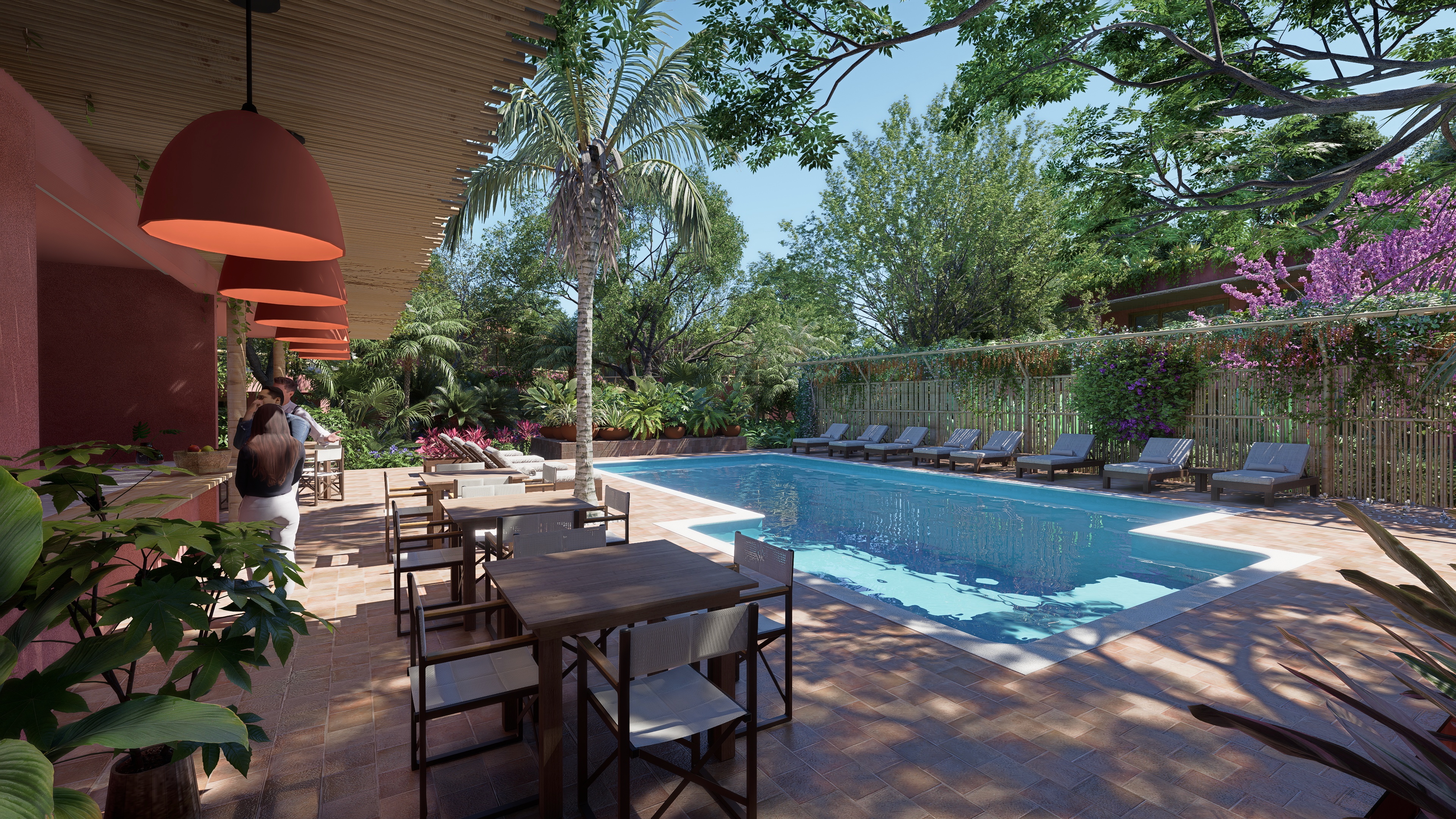 Áreas sociais em Casas da Vila Homes